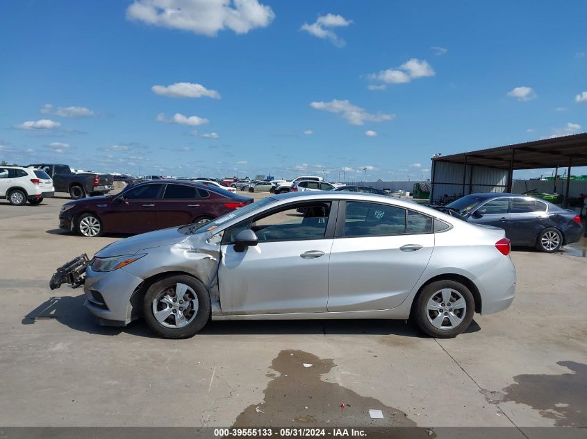 2017 Chevrolet Cruze Ls Manual VIN: 1G1BB5SM2H7219148 Lot: 39555133