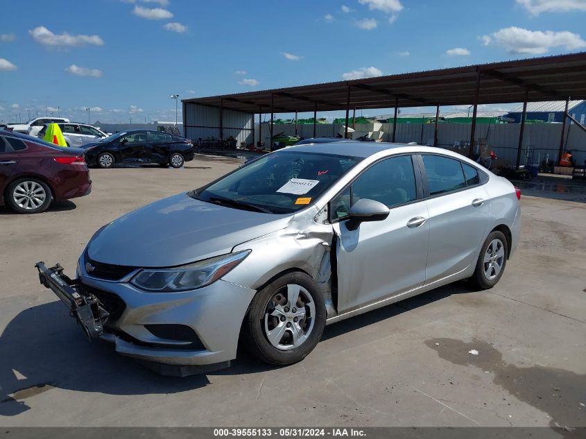 2017 Chevrolet Cruze Ls Manual VIN: 1G1BB5SM2H7219148 Lot: 39555133