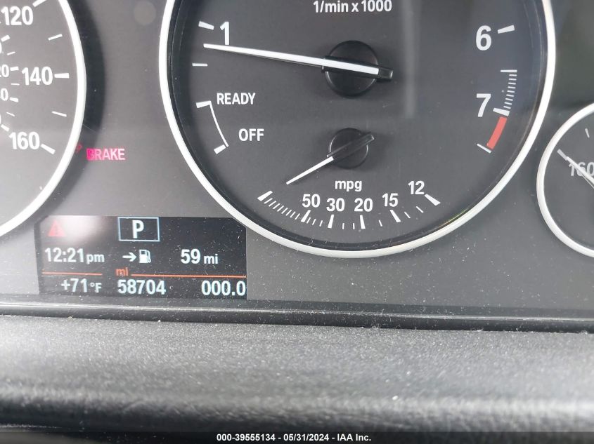 2016 BMW 320I Xi VIN: WBA8E5G56GNT94679 Lot: 39555134