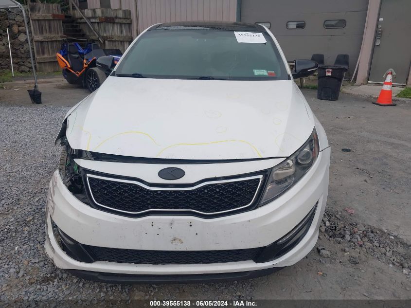 2013 Kia Optima Sx VIN: 5XXGR4A6XDG190666 Lot: 39555138