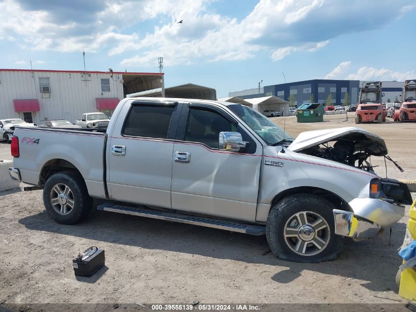 2007 Ford F-150 Lariat/Xlt VIN: 1FTPW12V57FA96839 Lot: 39555139