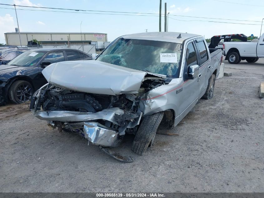 2007 Ford F-150 Lariat/Xlt VIN: 1FTPW12V57FA96839 Lot: 39555139