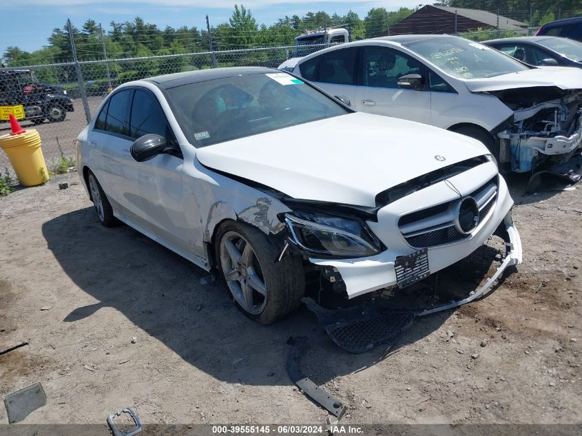 55SWF6GB2FU008628 2015 MERCEDES-BENZ C CLASS - Image 1