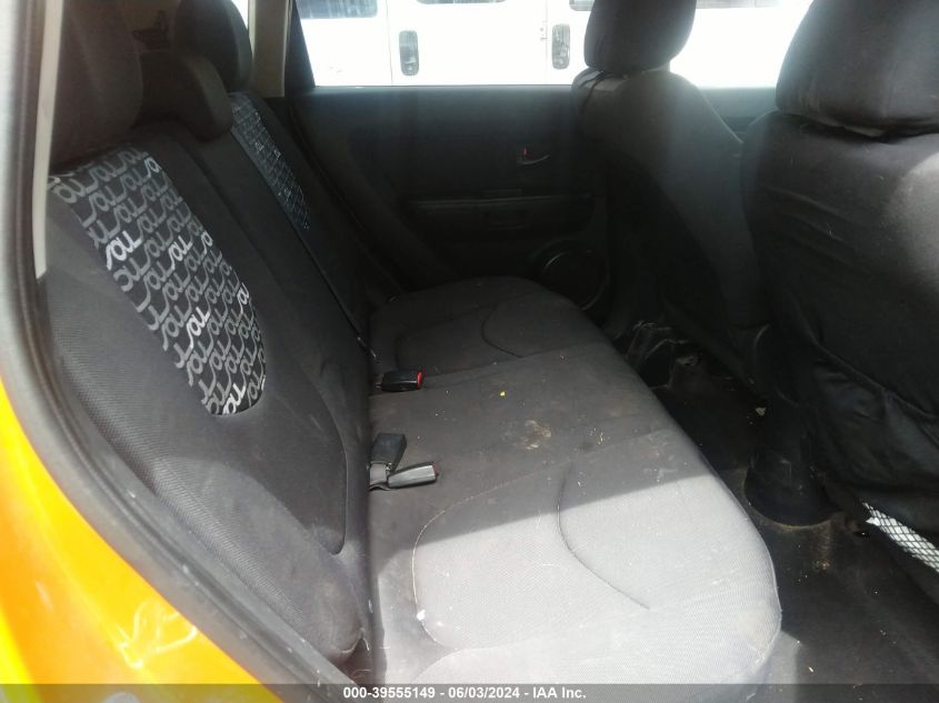 2011 Kia Soul + VIN: KNDJT2A23B7299923 Lot: 39555149
