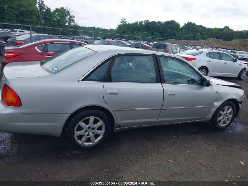 2001 Toyota Avalon Xls VIN: 4T1BF28B81U178611 Lot: 39555154