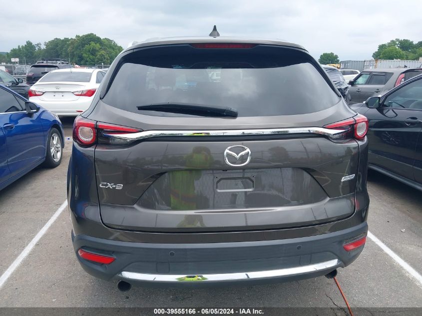 2018 Mazda Cx-9 Grand Touring VIN: JM3TCADY5J0211259 Lot: 39555166