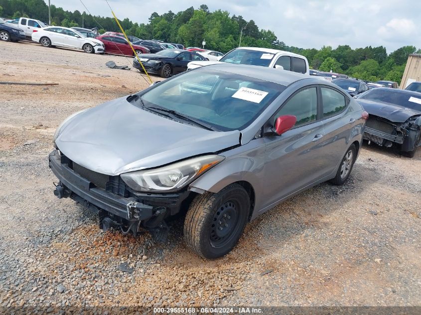 2014 Hyundai Elantra Se VIN: KMHDH4AE7EU193982 Lot: 39555168