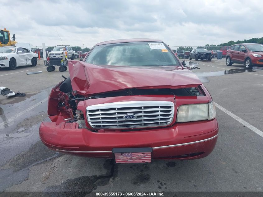 2001 Ford Crown Victoria Lx VIN: 2FAFP74W91X204057 Lot: 39555173