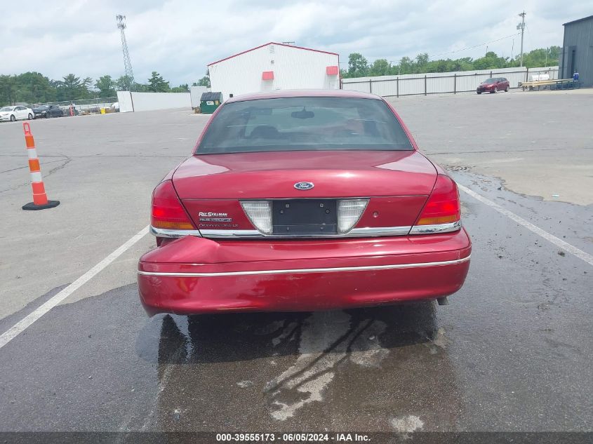 2001 Ford Crown Victoria Lx VIN: 2FAFP74W91X204057 Lot: 39555173