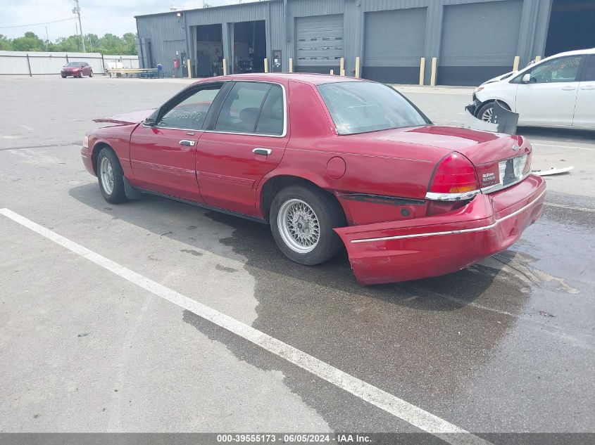 2001 Ford Crown Victoria Lx VIN: 2FAFP74W91X204057 Lot: 39555173