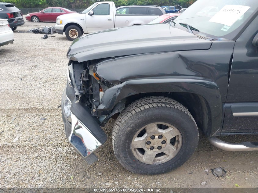 2005 Chevrolet Silverado 1500 Z71 VIN: 1GCEK19B35E315654 Lot: 39555175