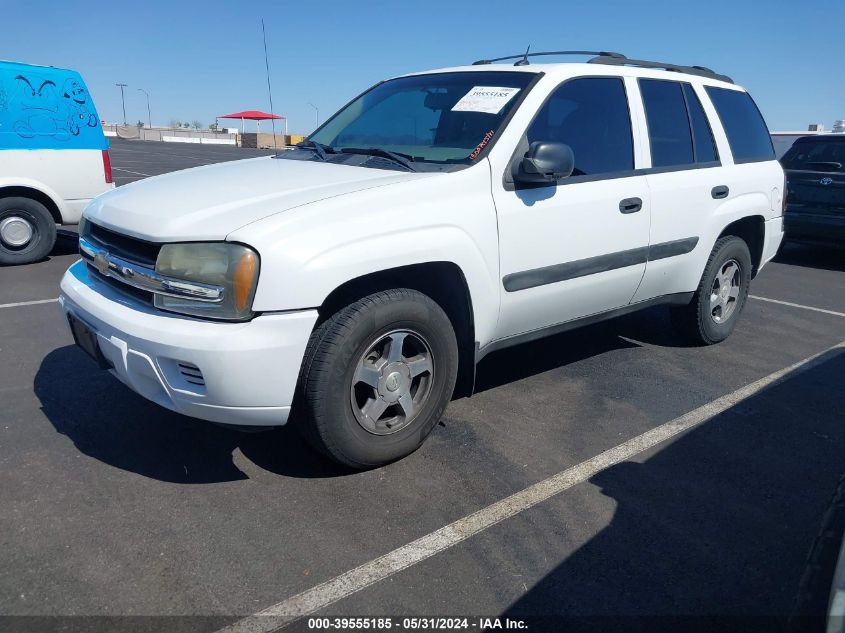 2005 Chevrolet Trailblazer Ls VIN: 1GNDS13S052126151 Lot: 39555185