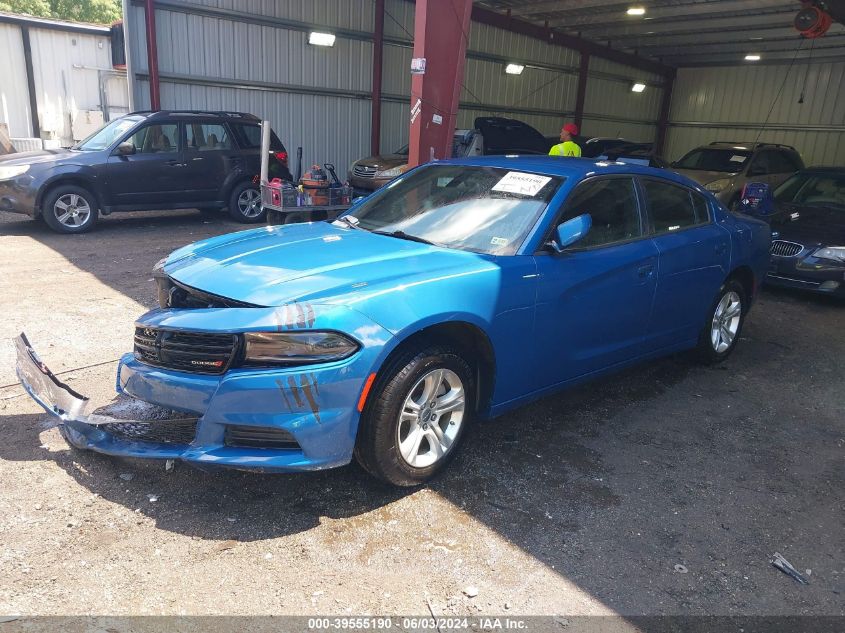 2C3CDXBG7NH239993 2022 DODGE CHARGER - Image 2