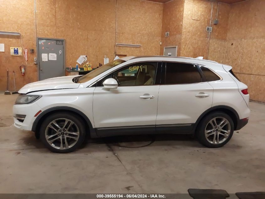 2015 Lincoln Mkc VIN: 5LMCJ2A90FUJ27358 Lot: 39555194