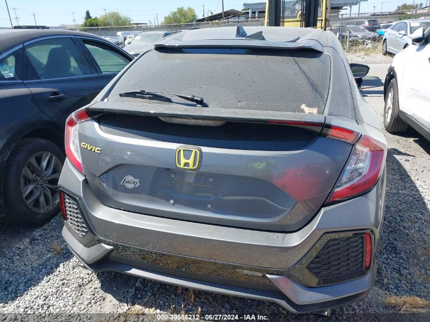 2018 Honda Civic Ex VIN: SHHFK7H59JU430365 Lot: 39555212