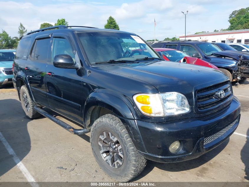 2004 Toyota Sequoia Sr5 V8 VIN: 5TDBT44A14S209938 Lot: 39555217