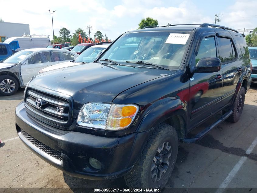 5TDBT44A14S209938 2004 Toyota Sequoia Sr5 V8