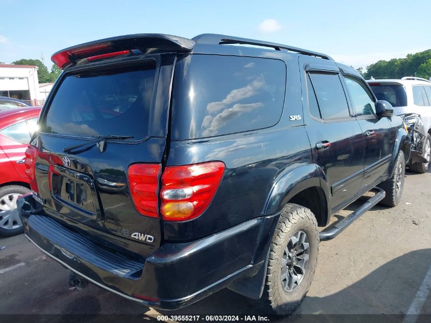 5TDBT44A14S209938 2004 Toyota Sequoia Sr5 V8