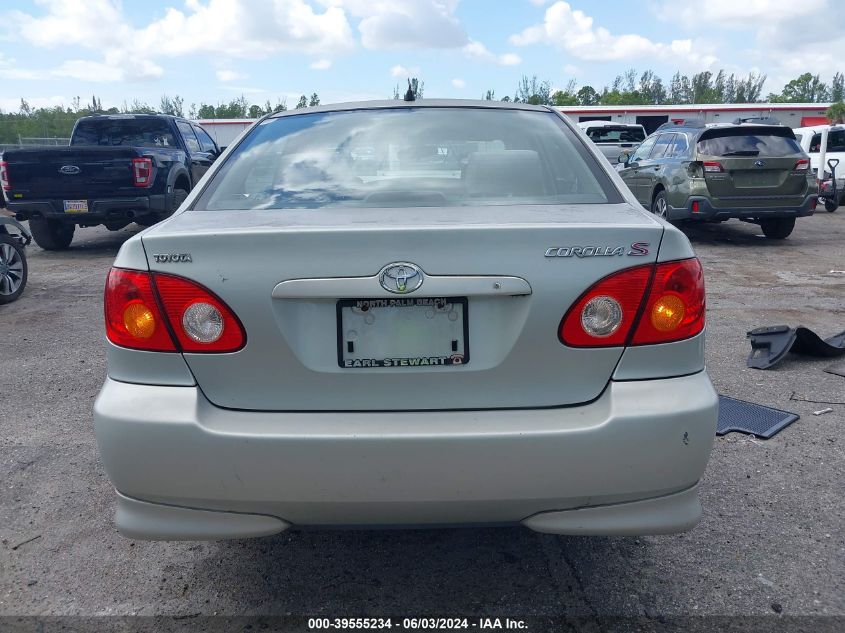 2003 Toyota Corolla Ce/Le/S VIN: 1NXBR32E83Z052445 Lot: 39555234