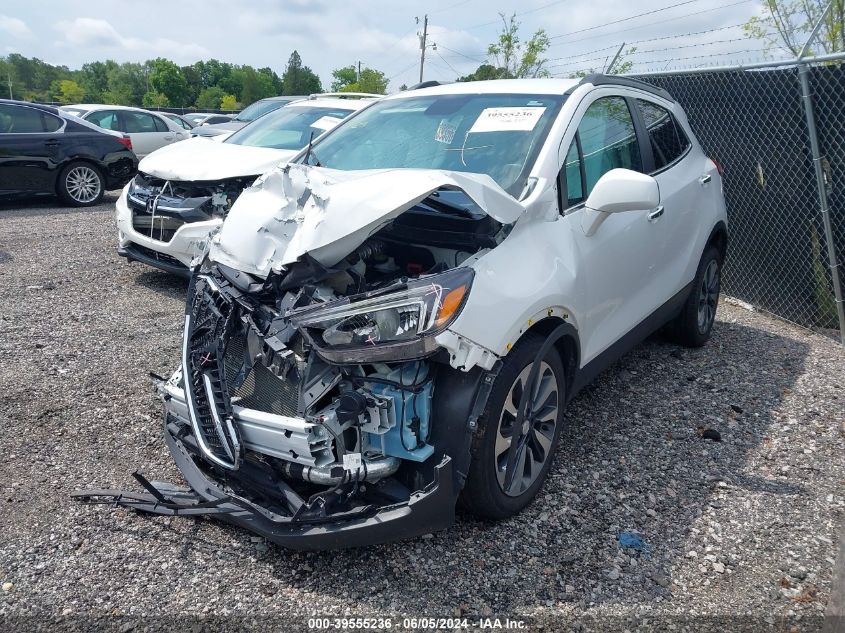 2022 Buick Encore Awd Preferred VIN: KL4CJESM8NB553296 Lot: 39555236