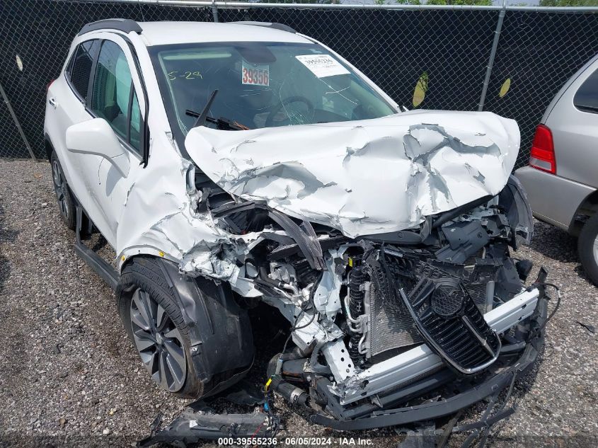 2022 Buick Encore Awd Preferred VIN: KL4CJESM8NB553296 Lot: 39555236