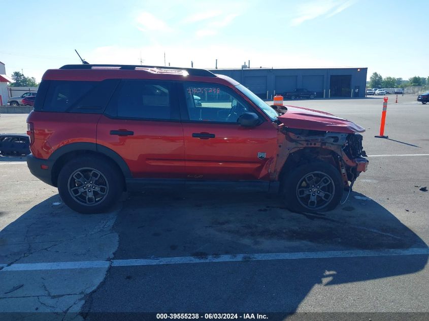2022 Ford Bronco Sport Big Bend VIN: 3FMCR9B64NRD77586 Lot: 39555238
