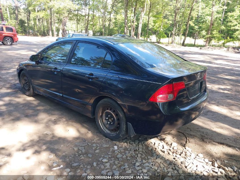 2006 Honda Civic Lx VIN: 1HGFA165X6L103905 Lot: 39555244