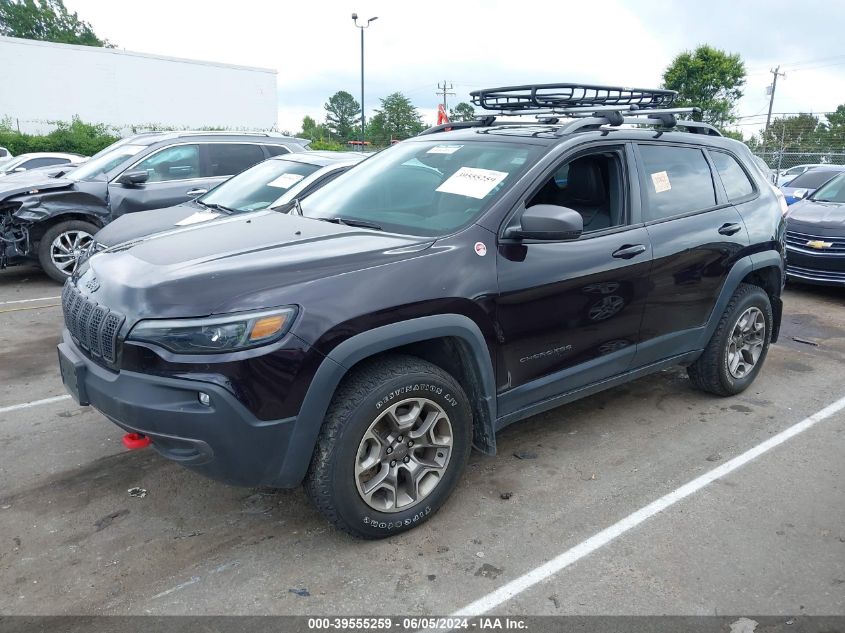 2021 Jeep Cherokee Trailhawk VIN: 1C4PJMBXXMD182186 Lot: 39555259