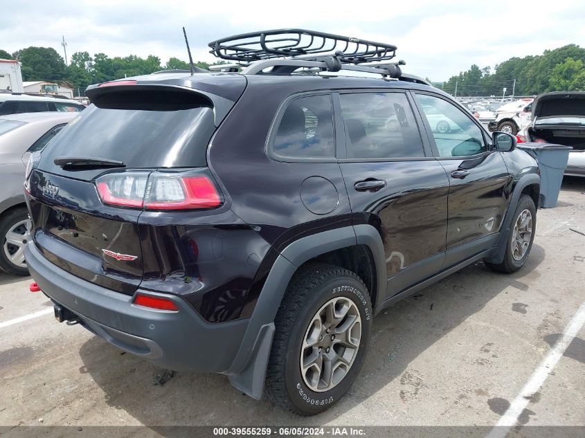 2021 Jeep Cherokee Trailhawk VIN: 1C4PJMBXXMD182186 Lot: 39555259