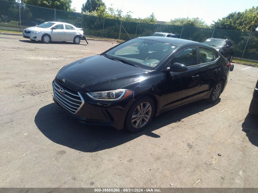 KMHD84LF2HU065658 2017 HYUNDAI ELANTRA - Image 2