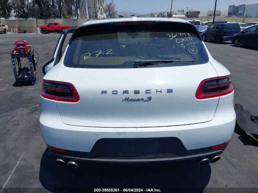 2017 Porsche Macan S VIN: WP1AB2A55HLB13326 Lot: 39555261