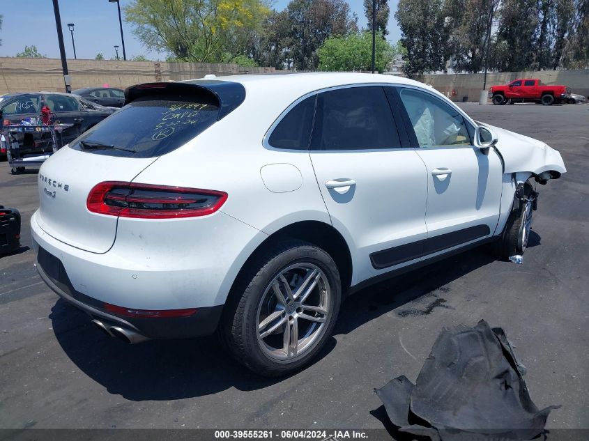 2017 Porsche Macan S VIN: WP1AB2A55HLB13326 Lot: 39555261