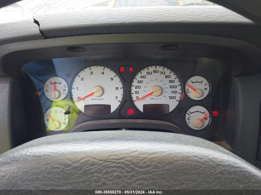 2002 Dodge Ram 1500 St VIN: 1D7HA16K52J235267 Lot: 39555270