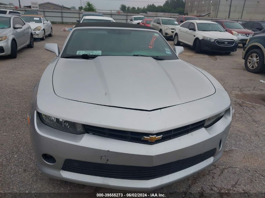 2015 CHEVROLET CAMARO 1LT - 2G1FD3D39F9139099