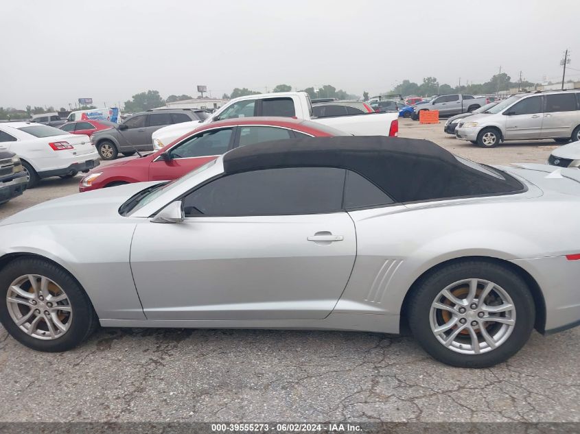 2015 Chevrolet Camaro 1Lt VIN: 2G1FD3D39F9139099 Lot: 39555273