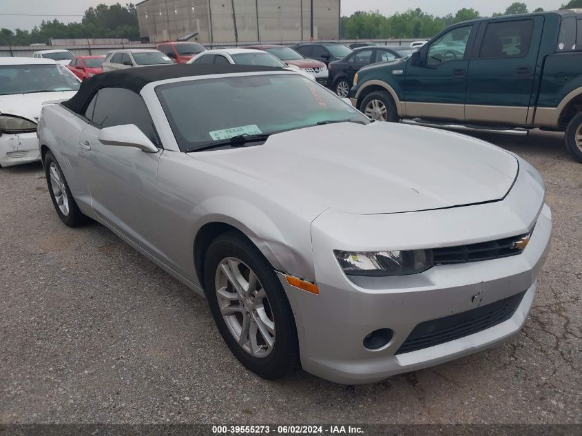 2015 Chevrolet Camaro 1Lt VIN: 2G1FD3D39F9139099 Lot: 39555273