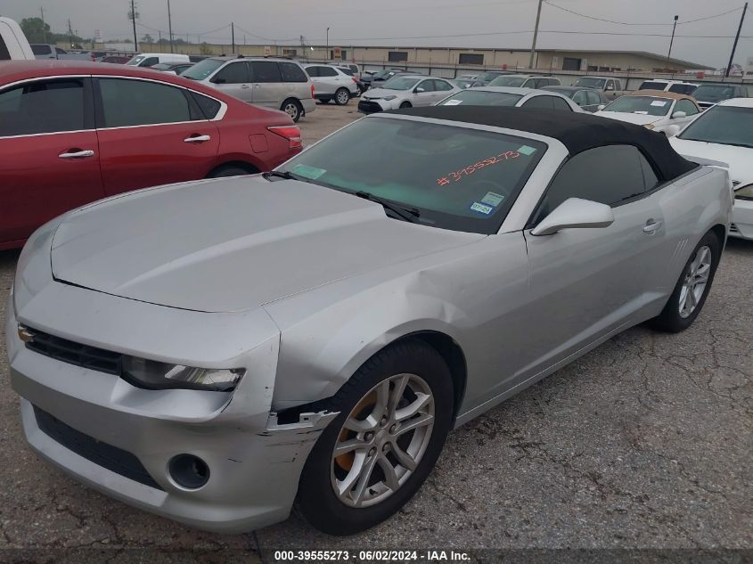 2015 Chevrolet Camaro 1Lt VIN: 2G1FD3D39F9139099 Lot: 39555273