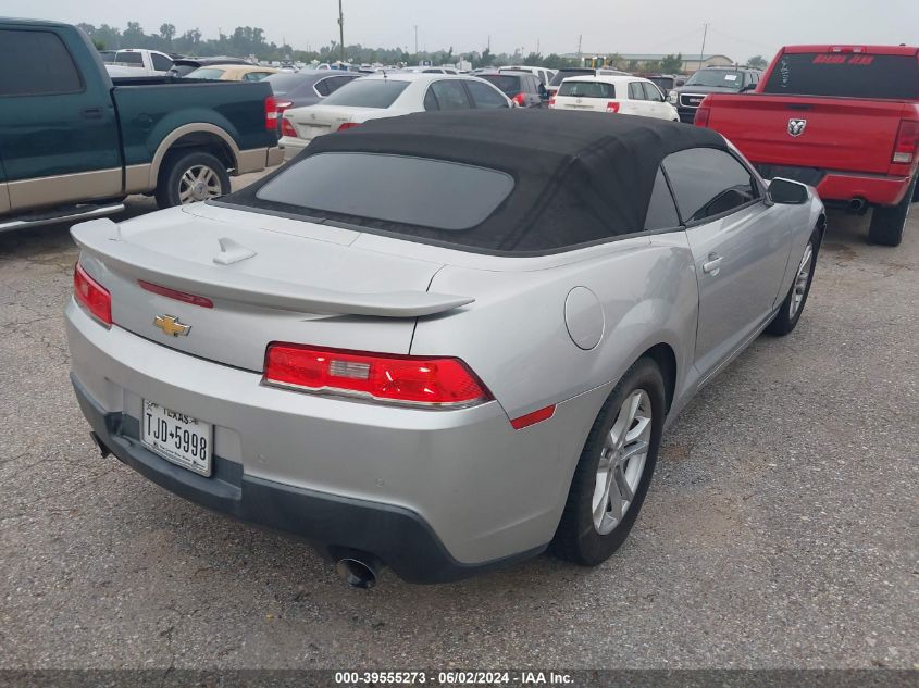 2015 Chevrolet Camaro 1Lt VIN: 2G1FD3D39F9139099 Lot: 39555273