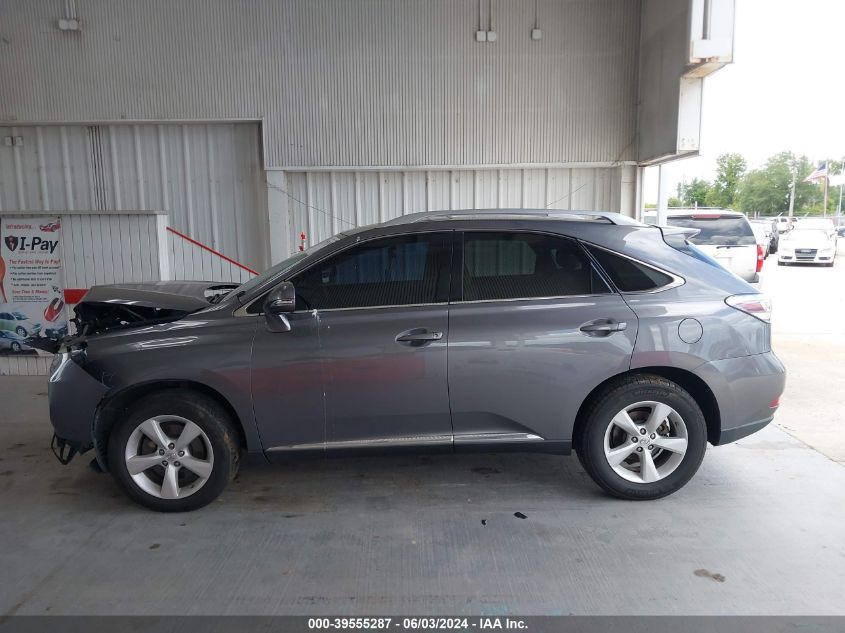 2012 Lexus Rx 350 VIN: 2T2BK1BA5CC140761 Lot: 39555287