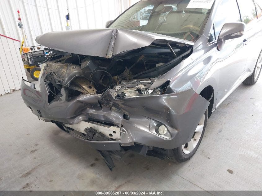 2012 Lexus Rx 350 VIN: 2T2BK1BA5CC140761 Lot: 39555287