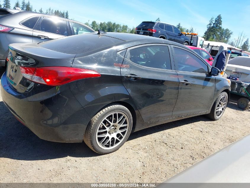 2012 Hyundai Elantra Limited VIN: 5NPDH4AE8CH119756 Lot: 39555288