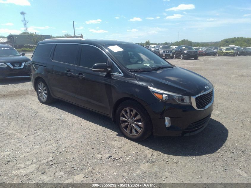 2015 Kia Sedona Ex VIN: KNDMC5C17F6019967 Lot: 39555292