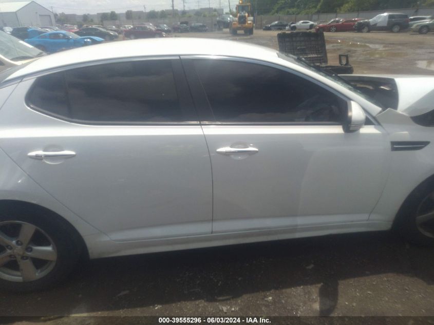 2014 Kia Optima Lx VIN: 5XXGM4A7XEG343779 Lot: 39555296