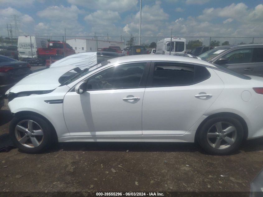 2014 Kia Optima Lx VIN: 5XXGM4A7XEG343779 Lot: 39555296