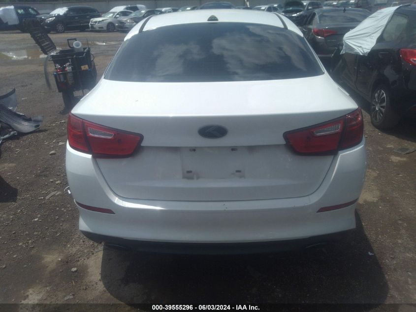 2014 Kia Optima Lx VIN: 5XXGM4A7XEG343779 Lot: 39555296