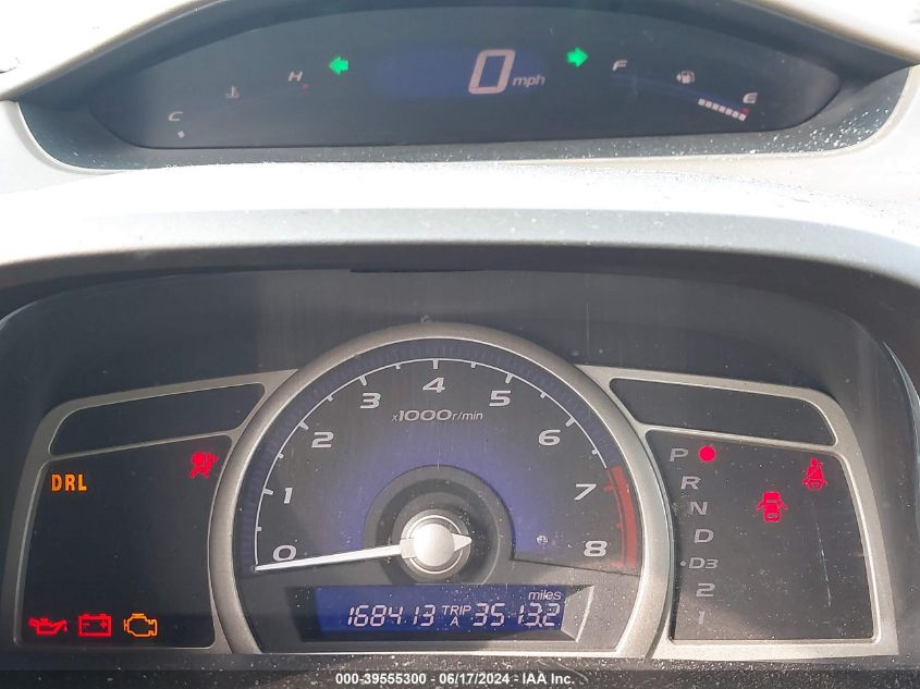 2008 Honda Civic Lx VIN: 1HGFA16578L051300 Lot: 39555300