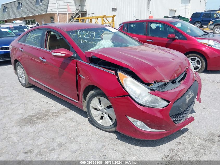 2014 Hyundai Sonata Hybrid VIN: KMHEC4A40EA116592 Lot: 39555308