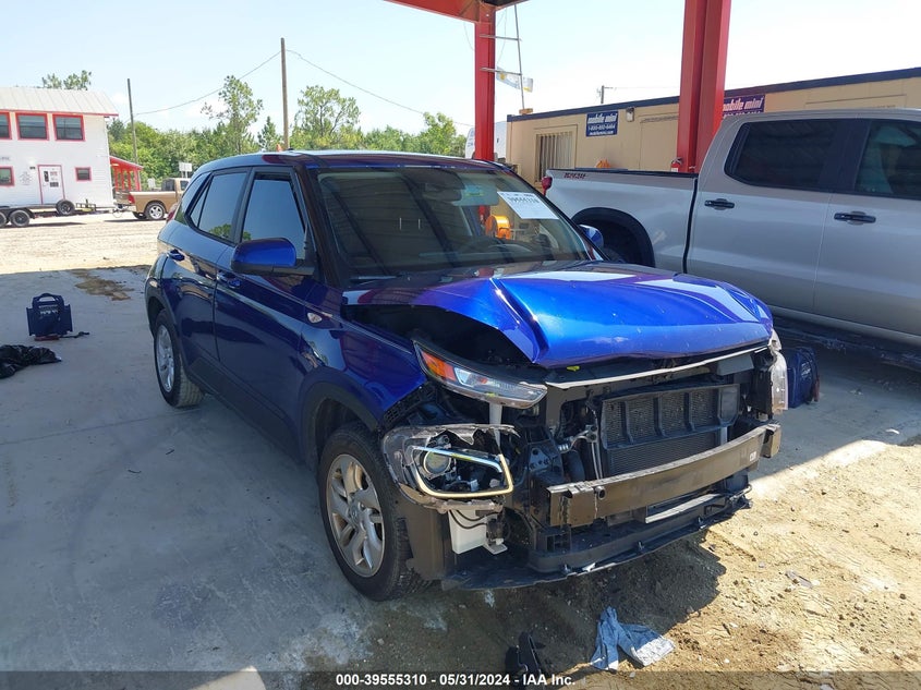 2021 Hyundai Venue Se VIN: KMHRB8A3XMU074772 Lot: 39555310