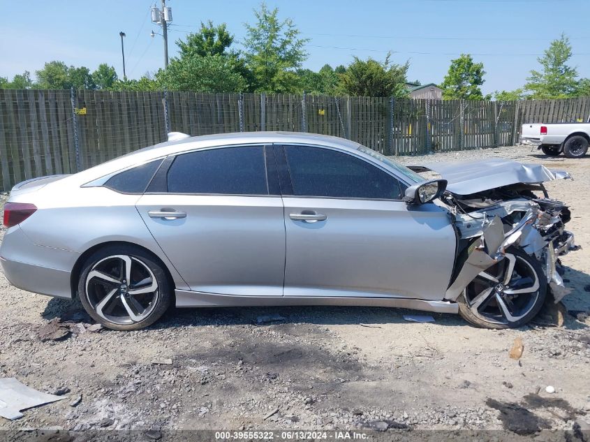 1HGCV2F33JA009266 2018 Honda Accord Sport 2.0T