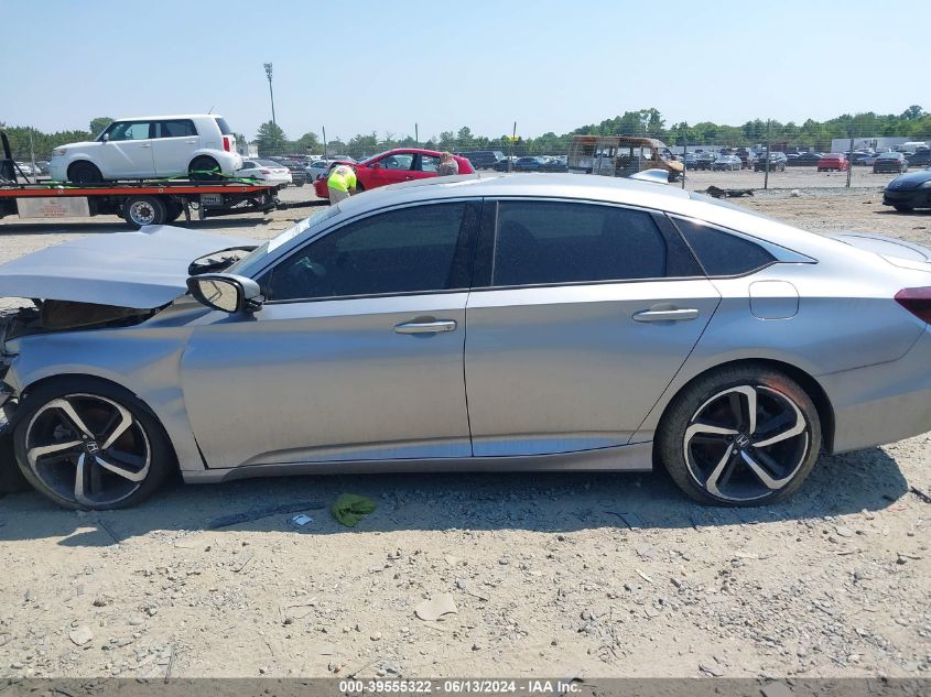 1HGCV2F33JA009266 2018 Honda Accord Sport 2.0T